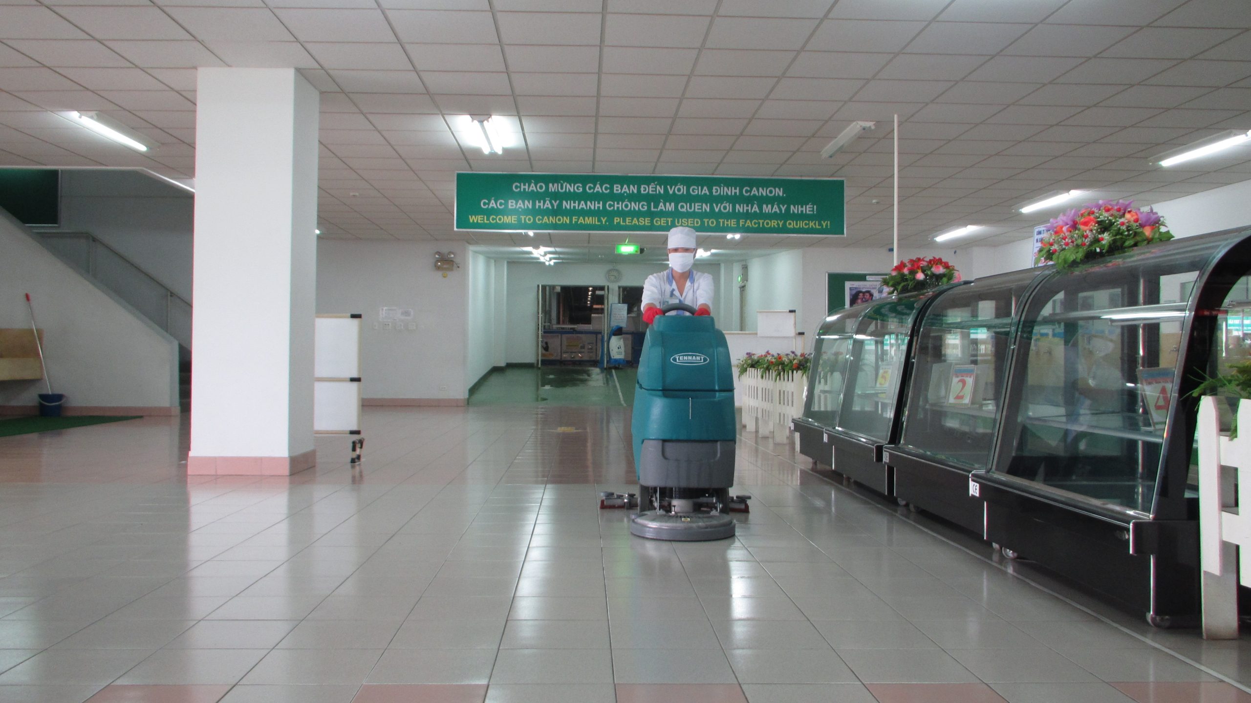 Vệ sinh nhà máy