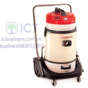 Klenco Typhoon 572 – Máy hút bụi công nghiệp 2 motor 72 lít