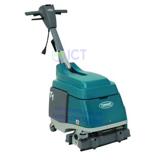 Tennant T1 – Máy chà sàn đi bộ siêu nhỏ gọn