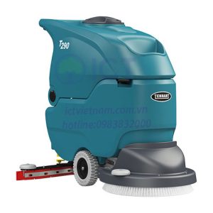 Tennant T290 – Máy chà sàn đi bộ có pad hỗ trợ hiệu quả