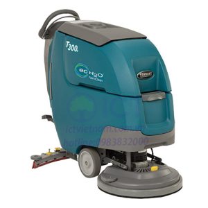 Tennant T300e – Máy chà sàn đi bộ công nghệ ec-H2O NanoClean