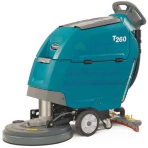 Tennant T260 – Máy chà sàn đi bộ có pad hỗ trợ