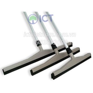 Gạt sàn nhựa có thay thế lưỡi cao su đen Kleanway